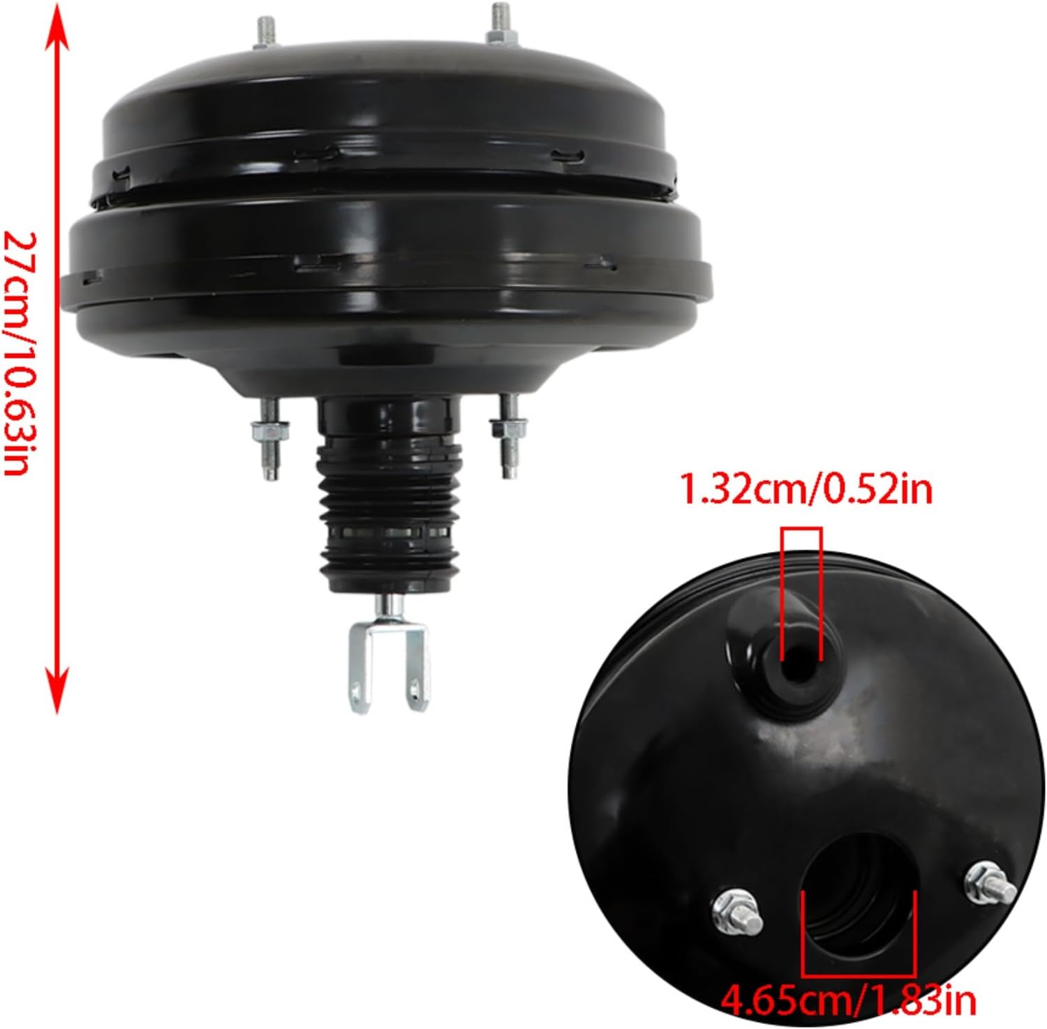 WFLNHB Vacuum Power Brake Booster without Master Cylinder Replacement for BMW X6 2008-2019 Replacement for BMW X5 2007-2018 34336772929 538008