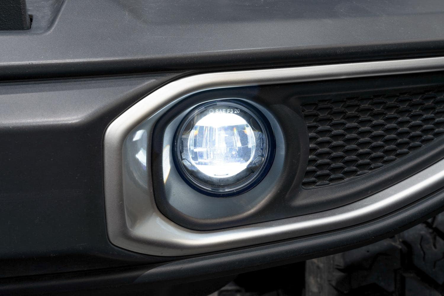 Diode Dynamics Elite Series Fog Lamps compatible with Jeep JL Wrangler 2018-2026 (pair), Cool White (6000K)