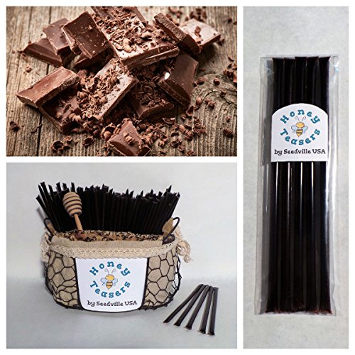 Paquete de 5 palitos de miel sabor chocolate miniatura 3