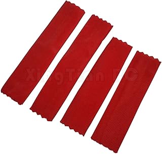 Damper Shock Sleeve Dust Snow Dirt Resist Cover for Traxxas 1/10 Slash Stampede Rustler Hoss 4WD - RED 4pcs