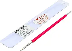 Palito em Inox para Manicure na cor Rosa Isis Cutelaria Podologia Unhas Duplo