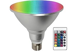 PAR38 LED Light Bulb, Color Changing Flood Light