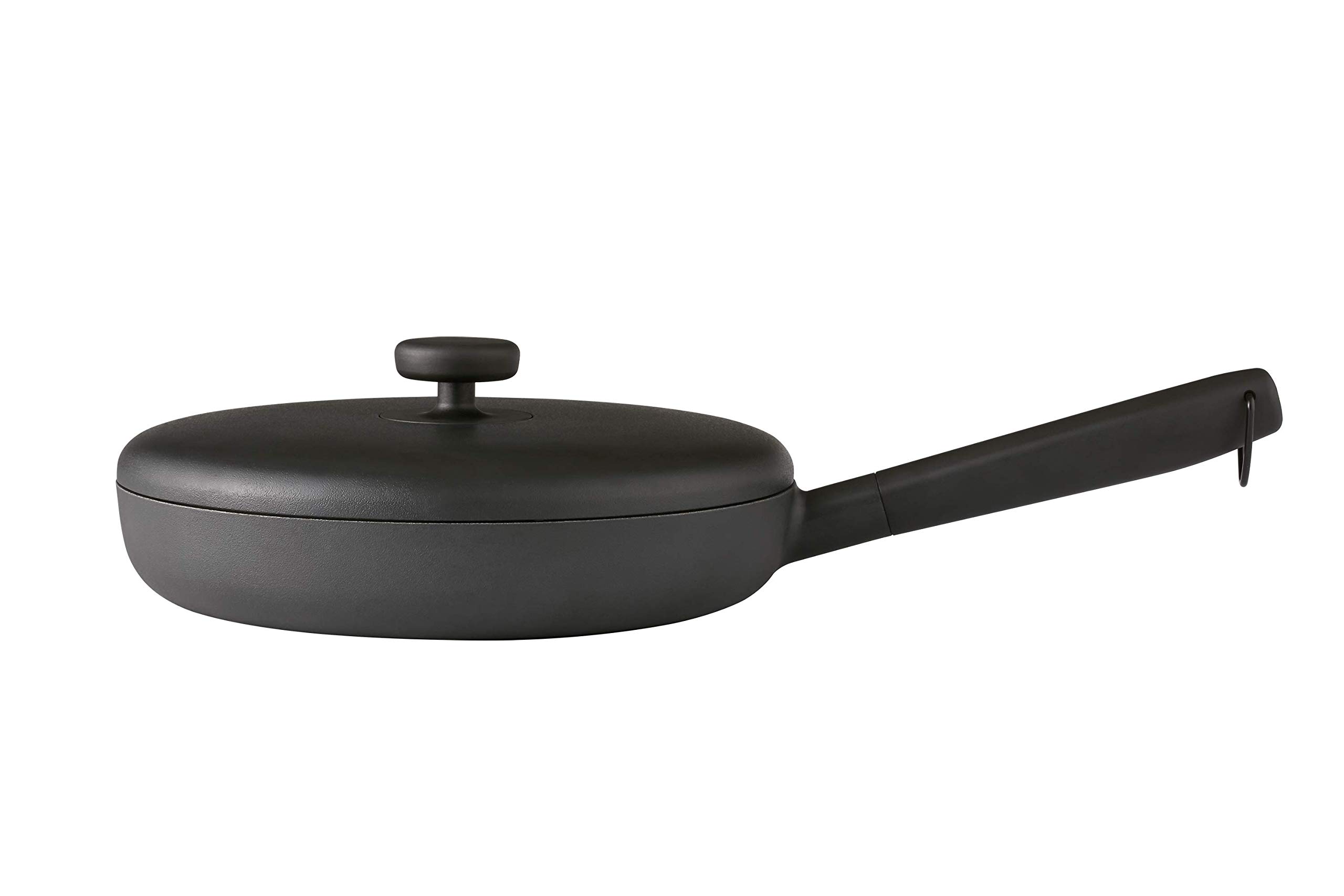 JIA Inc. Monolithic Cookware - Frying Pan, Black, 26cm
