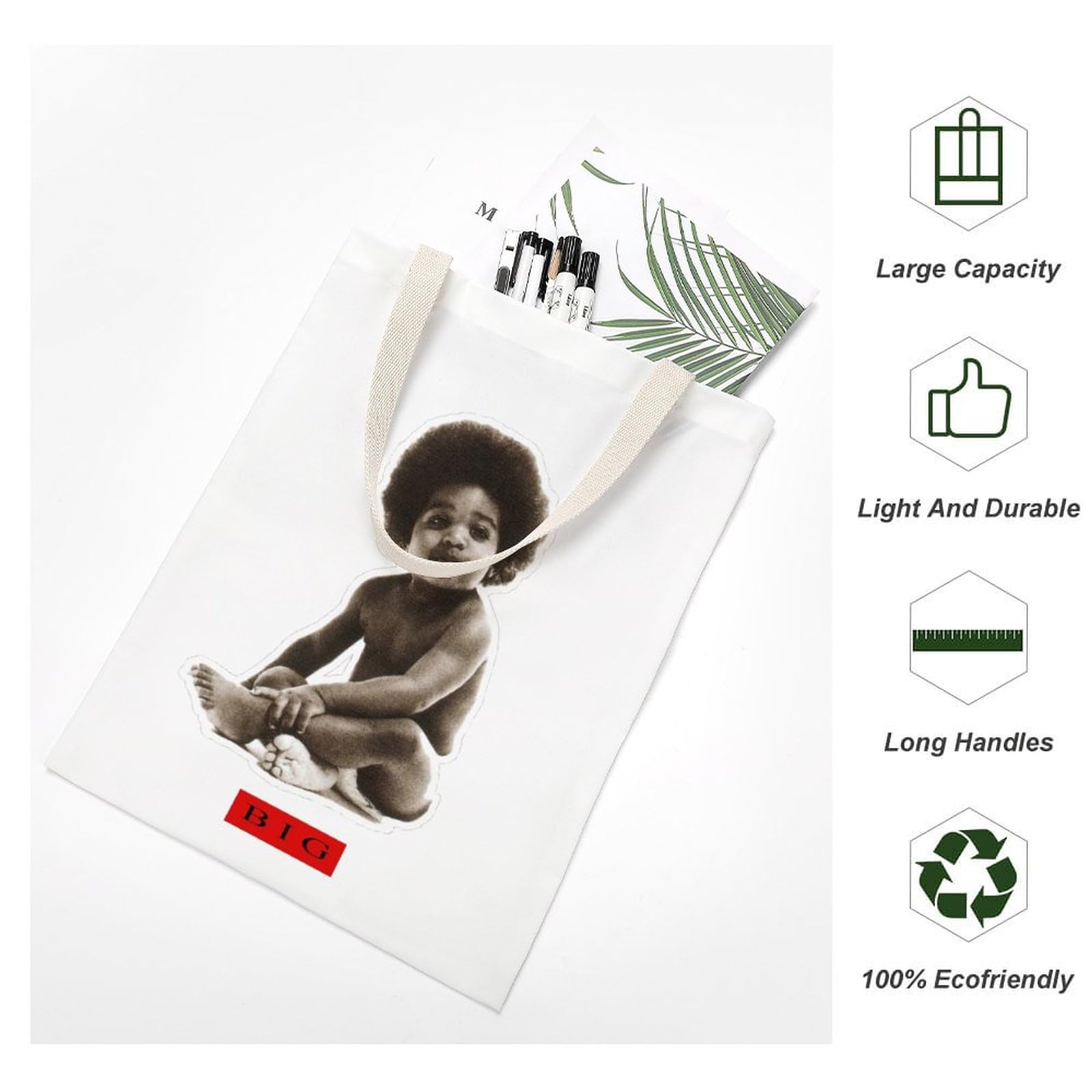 Amazon.co.jp: トートバッグ The Notorious B.I.G. ノトーリアス 