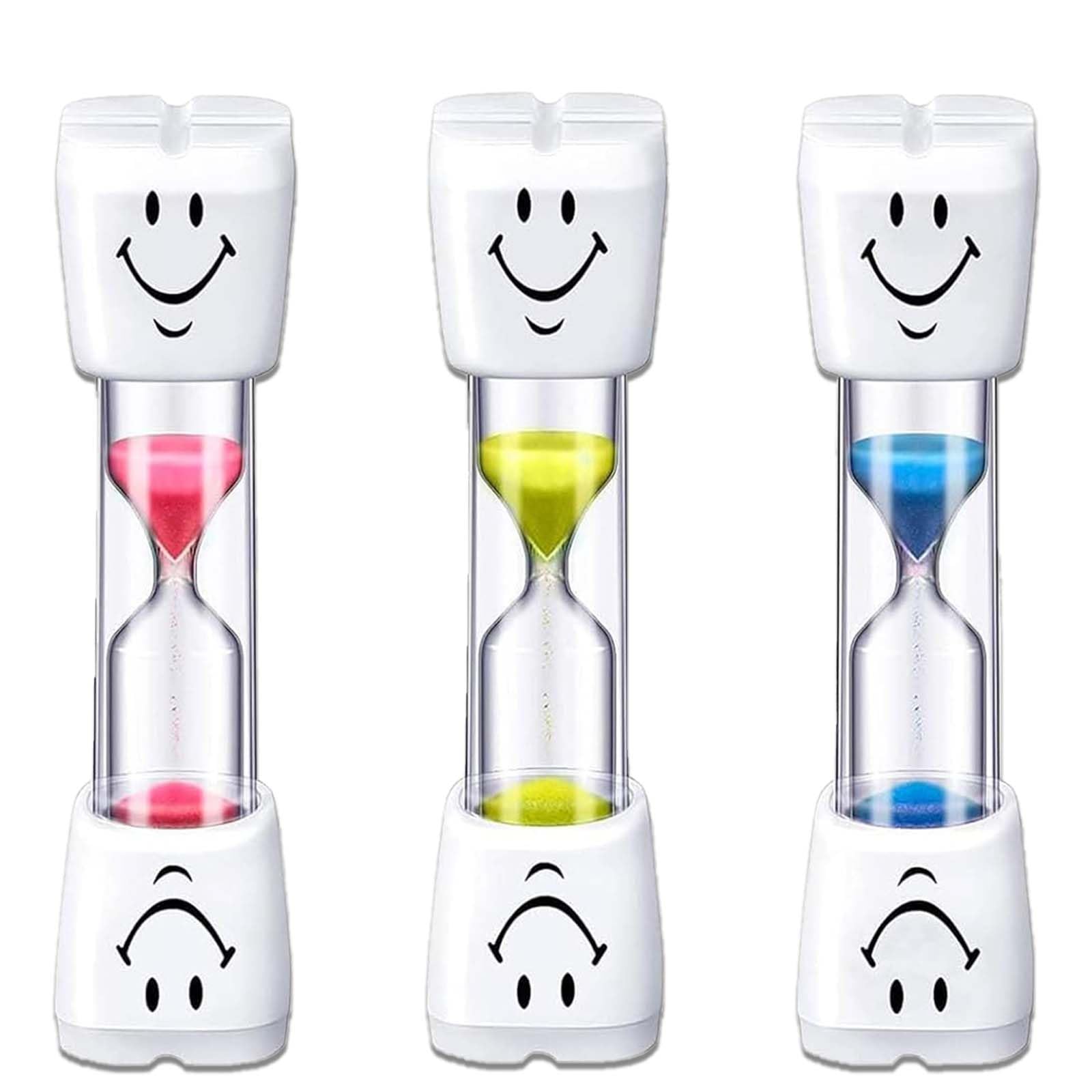 3 Pcs 2 Minute Timer for Teeth, 2 Minute Toothbrush Sand Timer for Kids Children