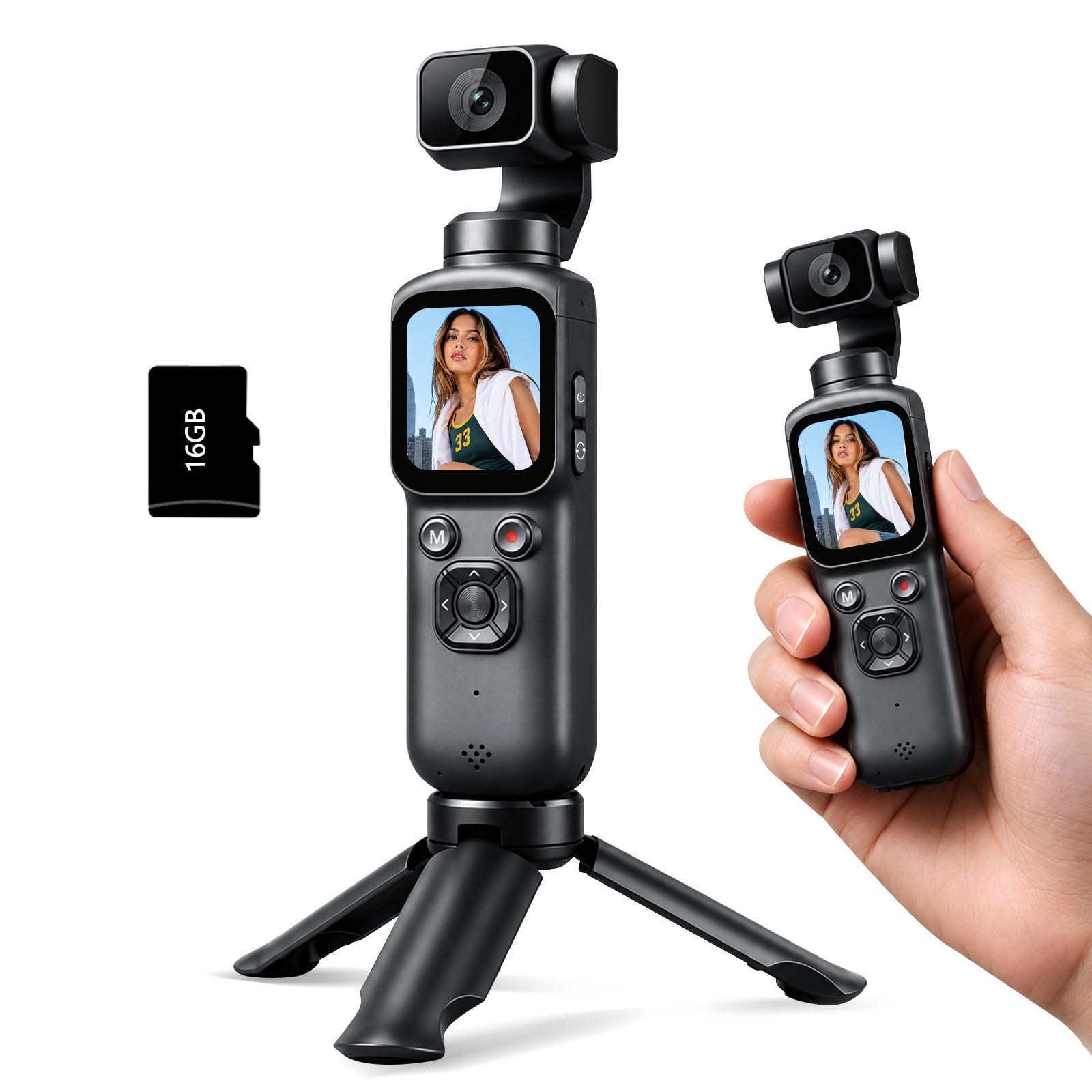 Crxythmenon 4K Vlogging Camera