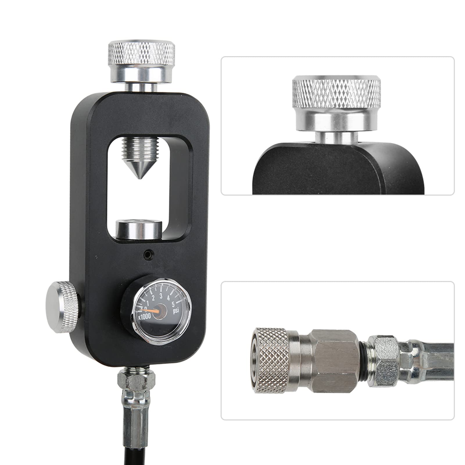 Sauerstofftank-Atemschutzmasken-Adapter, Tauchzubehör für große und kleine Sauerstoff-Tauchgänge