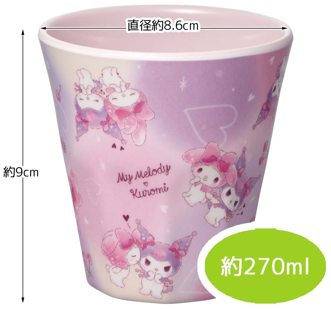 Amazon｜スケーター タンブラー メラミン コップ 270ml マイメロディ