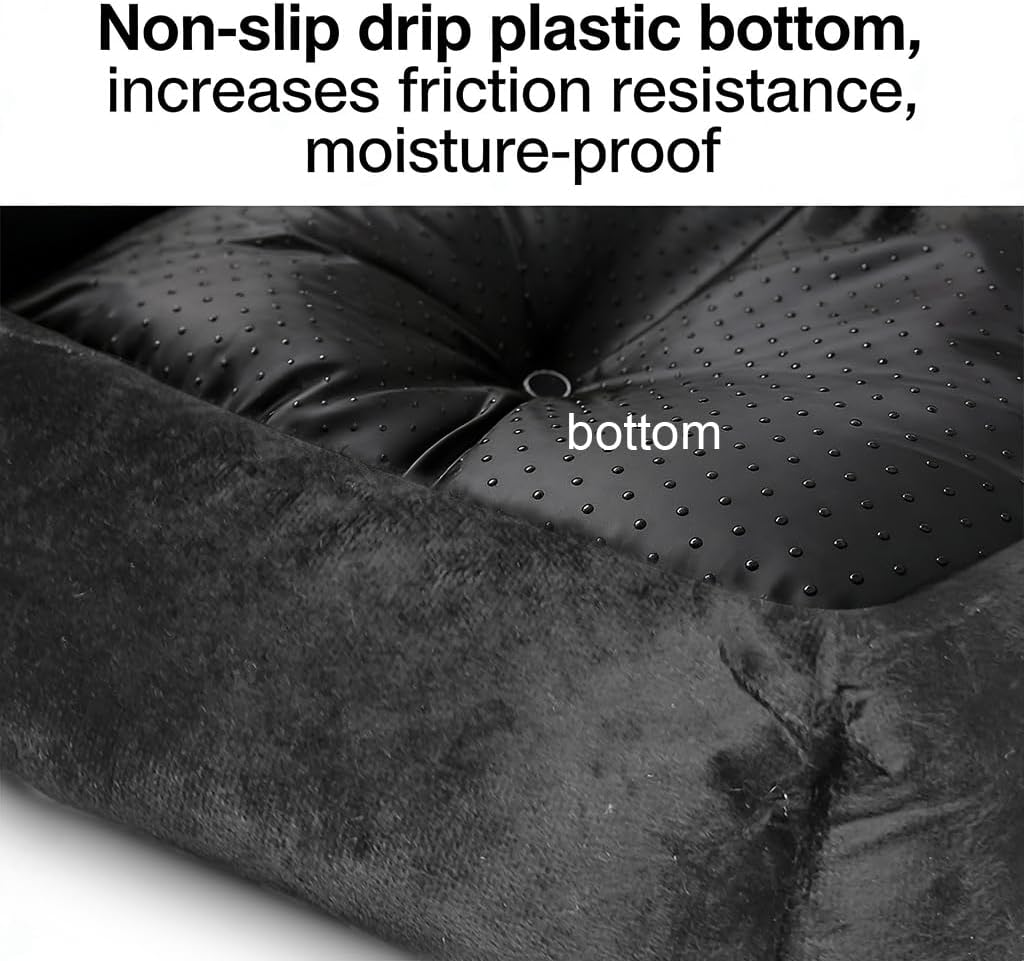 Dog Bed Medium Large Size Dogs Sleeping Mat Dog Orthopedic Foam with Bolster Washable Dogs Bed Sofa Pet Bed with Removable Cover