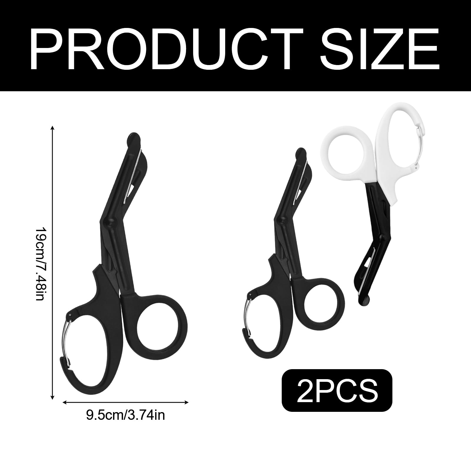 Ciseaux Infirmier Ziyero Ciseaux De Sauvetage - Ciseaux à Bandages - Ciseaux à Bandages Pince Kocher Infirmier Et Ciseaux Lot