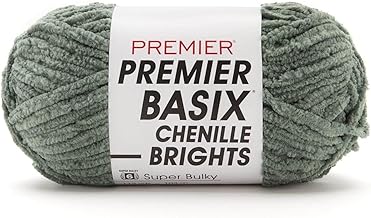 Premier Basix Chenille Brights Yarn-Sage 2126-08