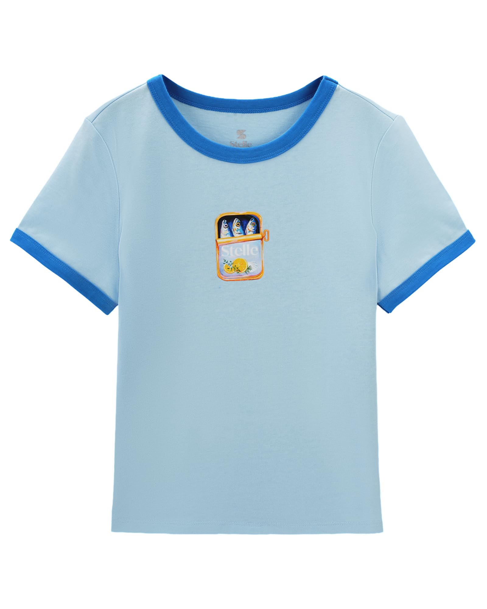 Stelle Girls Graphic Tees Short Sleeve Girls Shirts Cute Tops Crew Neck Casual Basic Summer T-Shirt for Kids Teen 4-15 Years