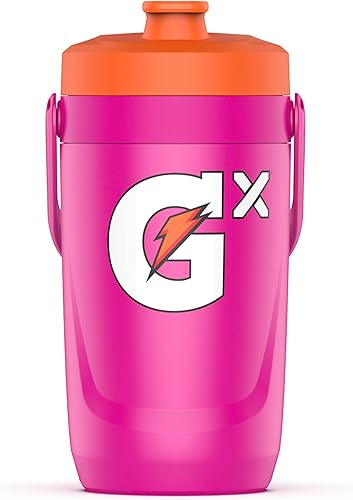 Miniatura 10 de Gatorade Gx Performance - Jarra de 64 onzas, a prueba de fugas, agarre antideslizante, ideal para atletas, azul marino