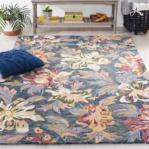 Image of Hand Tufted Premium Rug Premium Wool Carpet for Living Room Bedroom and Hall Size 10x14 Feet Color Multi