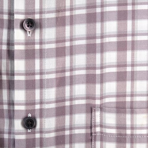 Image of 7-DAYS Men's Premium Checks Formal Shirt - Cotton Rich, Regular Fit, Full Sleeve, with Pocket, Wrinkle Resistant - Stylish Office & Everyday Wear.