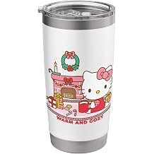 Hello Kitty Warm And Cozy Christmas Stainless Steel Insulated Tumbler