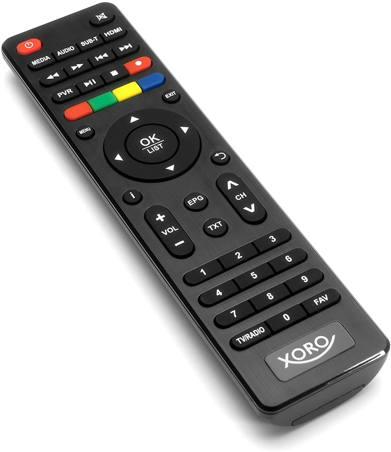 Xoro HRK 7672 HDD DVB-C HD Kabelreceiver (HDTV Twin Tuner, HDMI, USB PVR Ready, S/PDIF Opt., MiniSCART, ohne SATA Festplatte im FP-Schacht, 12V) schwarz, inkl. conecto® HDMI-Kabel