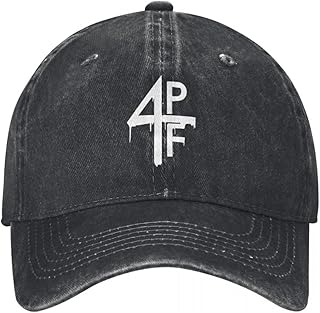 Lil Baby 4PF Bling Gorras de Béisbol Casual Desgastado Denim Hip Hop Rap Álbum de Música Snapback para Hombres Mujeres Al Aire Libre Sombreros De Regalo Gorra