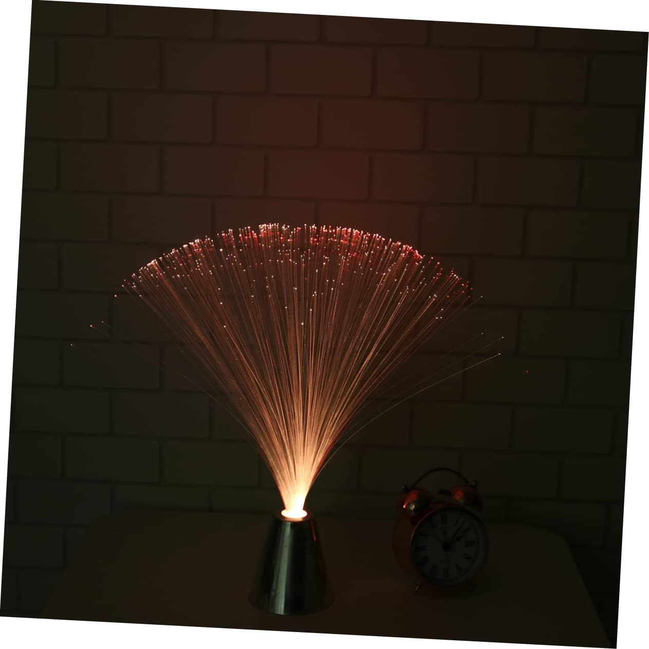 TEHAUX 6pcs Fiber Optic Glacier Lamp Led Fiber Optic Lights for Party Wedding Home Office Decoration