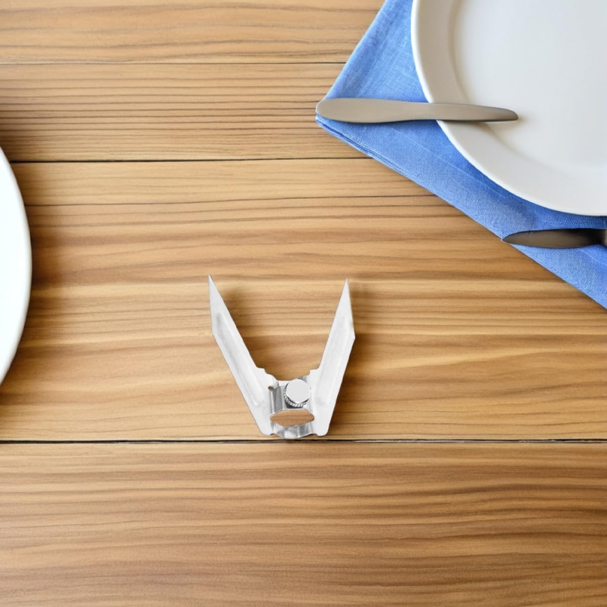 Set 12 Forchette per Spiedo Girarrosto in Acciaio Inox Resistenti al Calore, Accessori per Barbecue e Forno per Pollo Arrosto Uniforme, Adatte a Grigliate All’aperto e Cucina