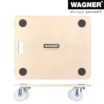 WAGNER Moving Dolly MM 1375 I 71 X 44 Cm - Ideal For Heavy Transport