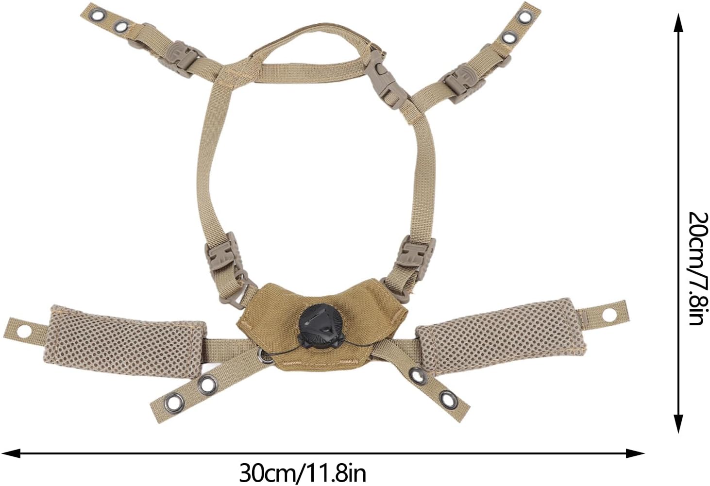 Helmet Fill Kit Strong Compatibility Soft Helmet Dial Suspension System Chin Strap for Wendy for Fast