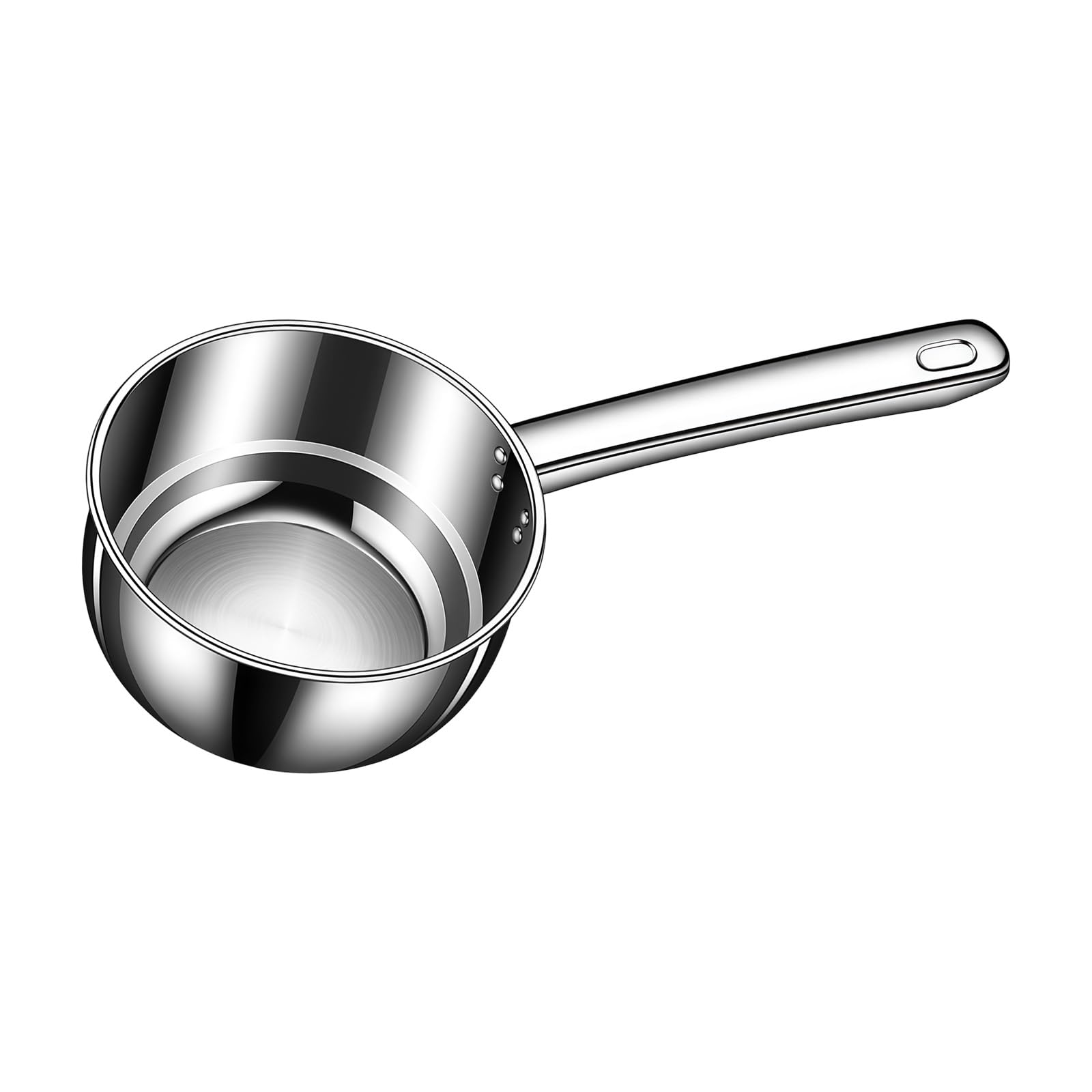 Hsyzygian Handle Water Scoops Stainless Steel Water Ladle Metal Waters Dipper Garden Watering Spoon for Cooking Serving Scoops