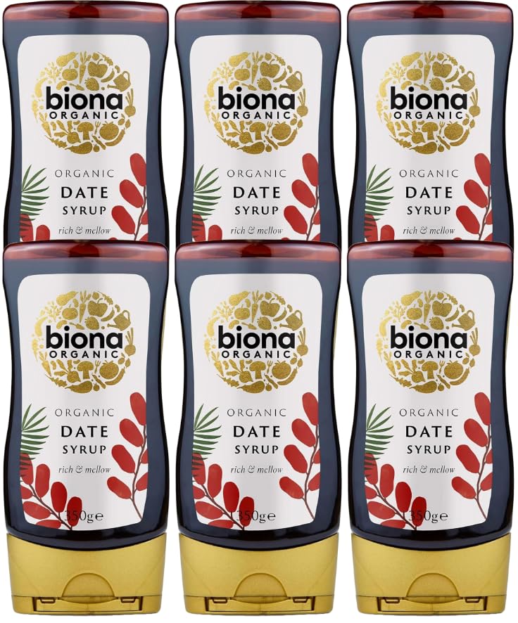 Biona Squeezy Date Syrup 350gm (Pack of 6)