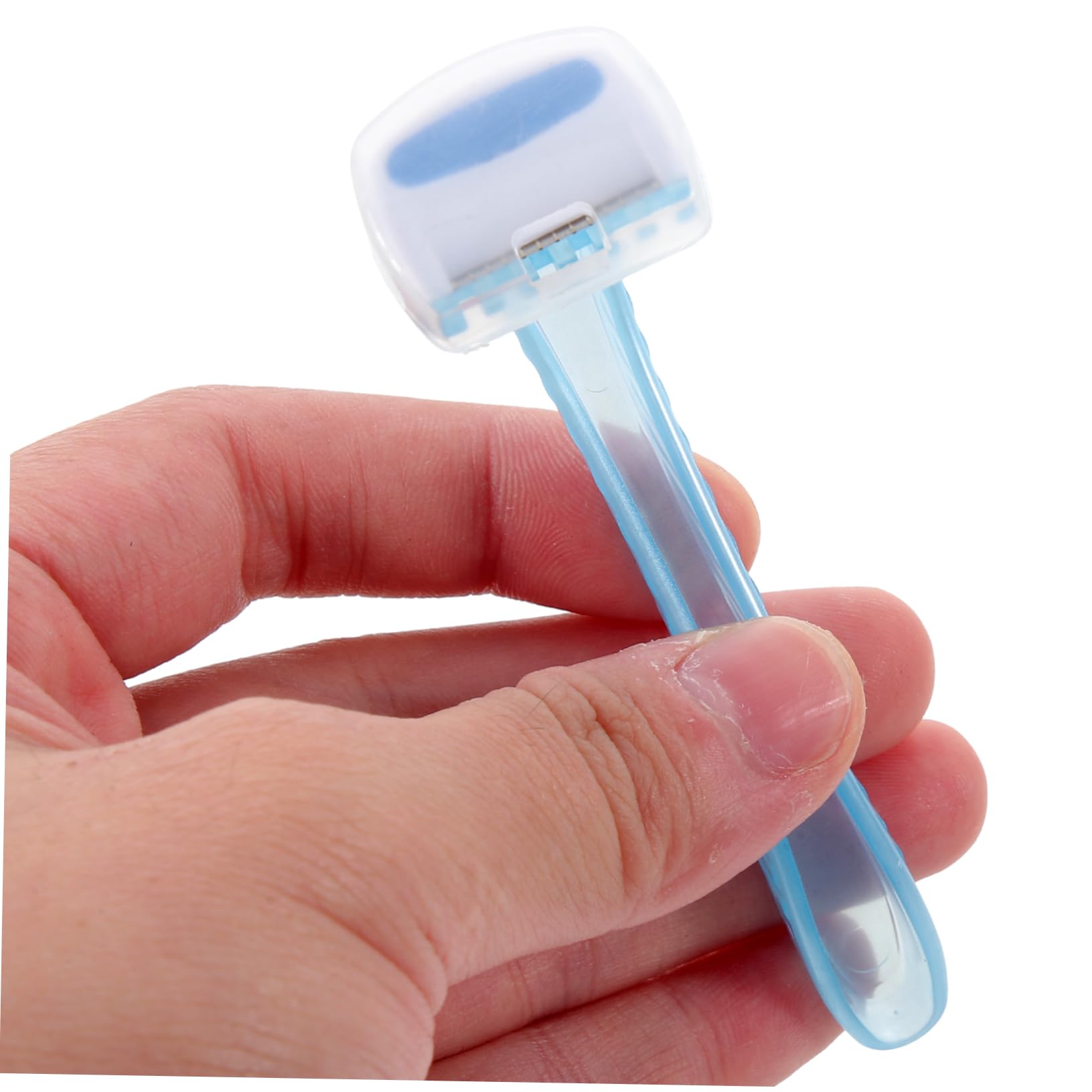 Healeved Rasoio per Corpo Donna 15 Pezzi Lame Delicate in Acciaio Inossidabile, Portatile e Leggero per Viaggio e Uso Quotidiano, Trimmer Manuale per Depilazione Bikini e Ascelle