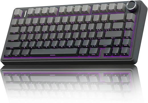 AULA F75 Wireless 75% Mechanical Gaming Keyboard – RGB Black