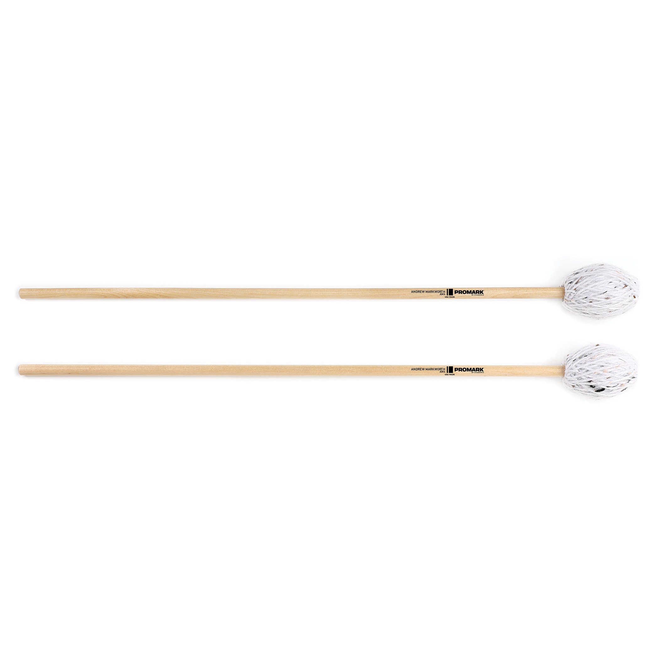 ProMark Drumsticks | Schlagzeug Sticks | Andrew Markworth AM4 harter Marimba-Schlägel