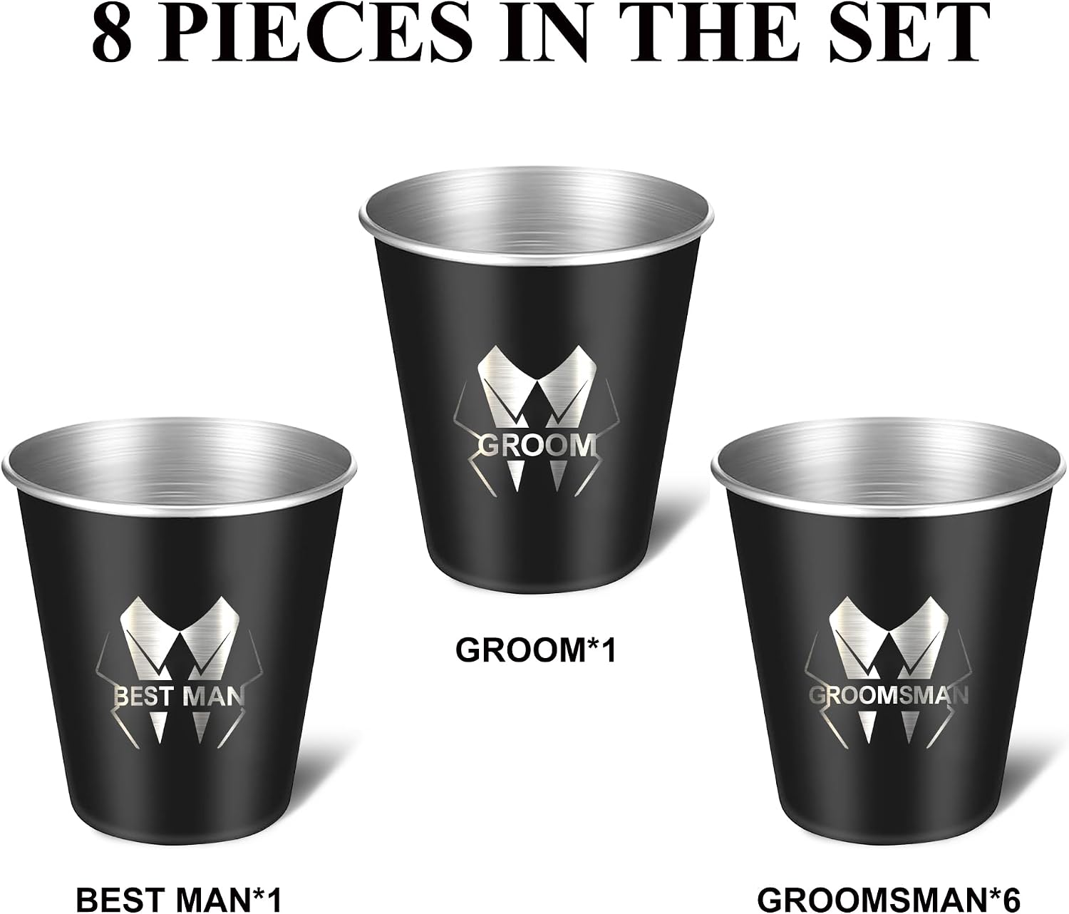 TEAM GROOM Groomsmen Gifts Groomsmen Shot Glasses Bachelor Party Favors,LJB