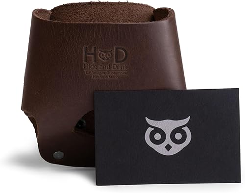 Miniatura 5 de Hide & Drink, Soporte grande para cinta métrica, funda para herramientas con trabilla para cinturón fácil para manitas, carpinteros, electricistas,