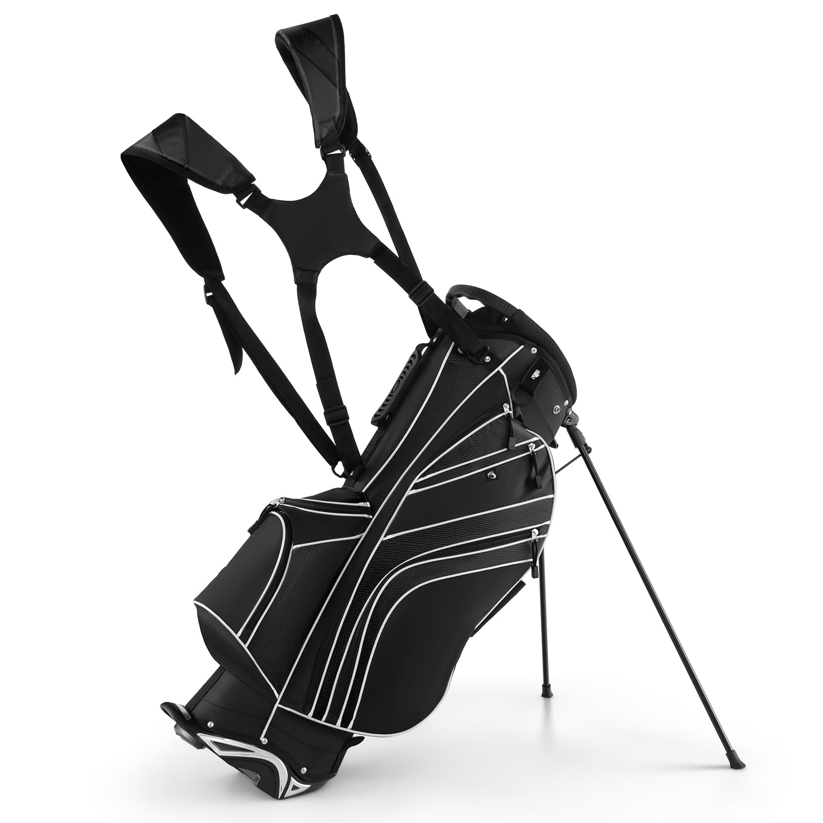 Amazon.com : SPORFIT Golf Stand Bag with 6 Way Dividers
