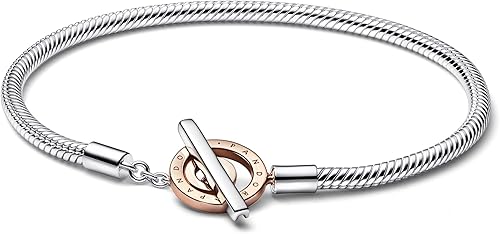ブレスレット Coil Toggle Snake Chain Bracelet #8901 8901_1.jpg