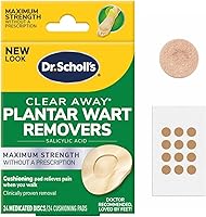 Vista 6 de Dr. Scholl's Clear Away Wart Remover Plantar 24 ea (Pack of 2)