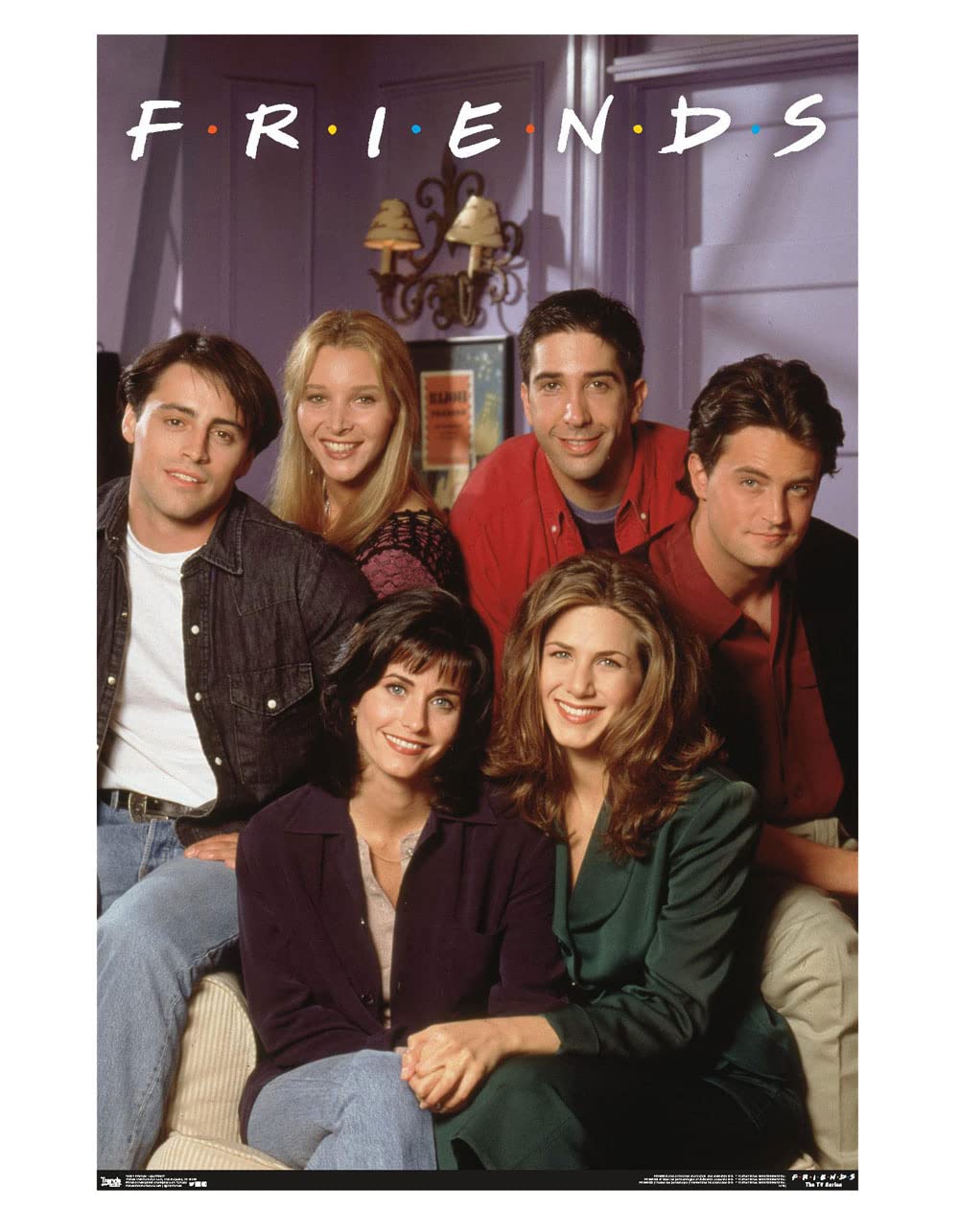 Trends International Friends - Apartment Wall Poster, 22.375" x 34", Unframed Version