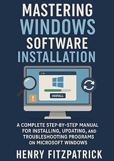 Mastering Windows Software Installation: A Complete Step-by-Step User Manual for Installing, Updating, and Troubleshooting Programs on Microsoft Windows
