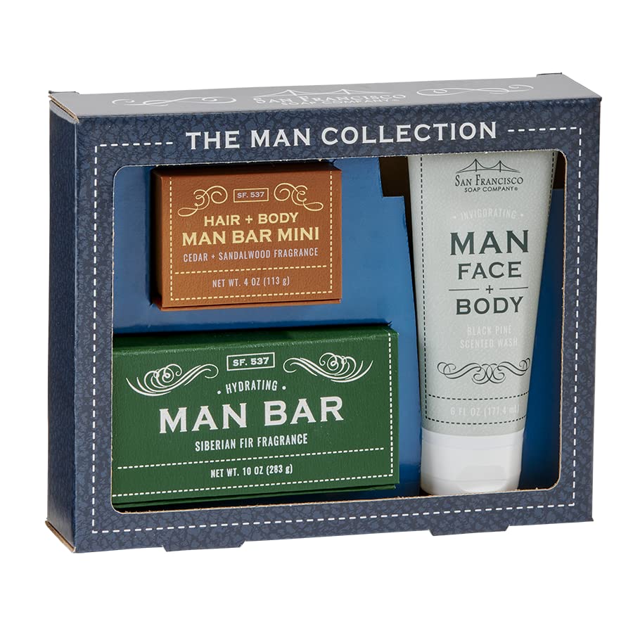 San Francisco Soap Company The Man Collection Set