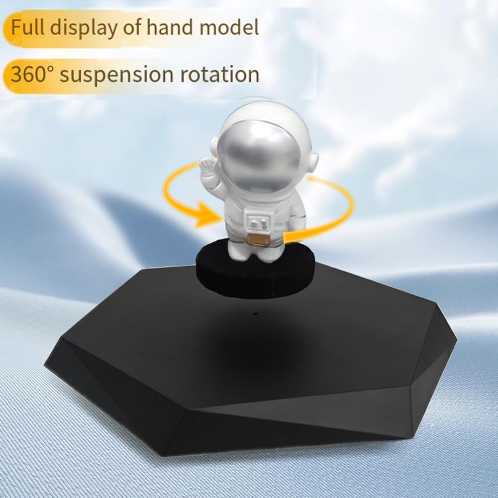 Expositor de Levitación Magnética con Rotación de 360° para Juguetes, Joyas Artículos. Expositor Flotante de Lujo con Enchufe de la UE.