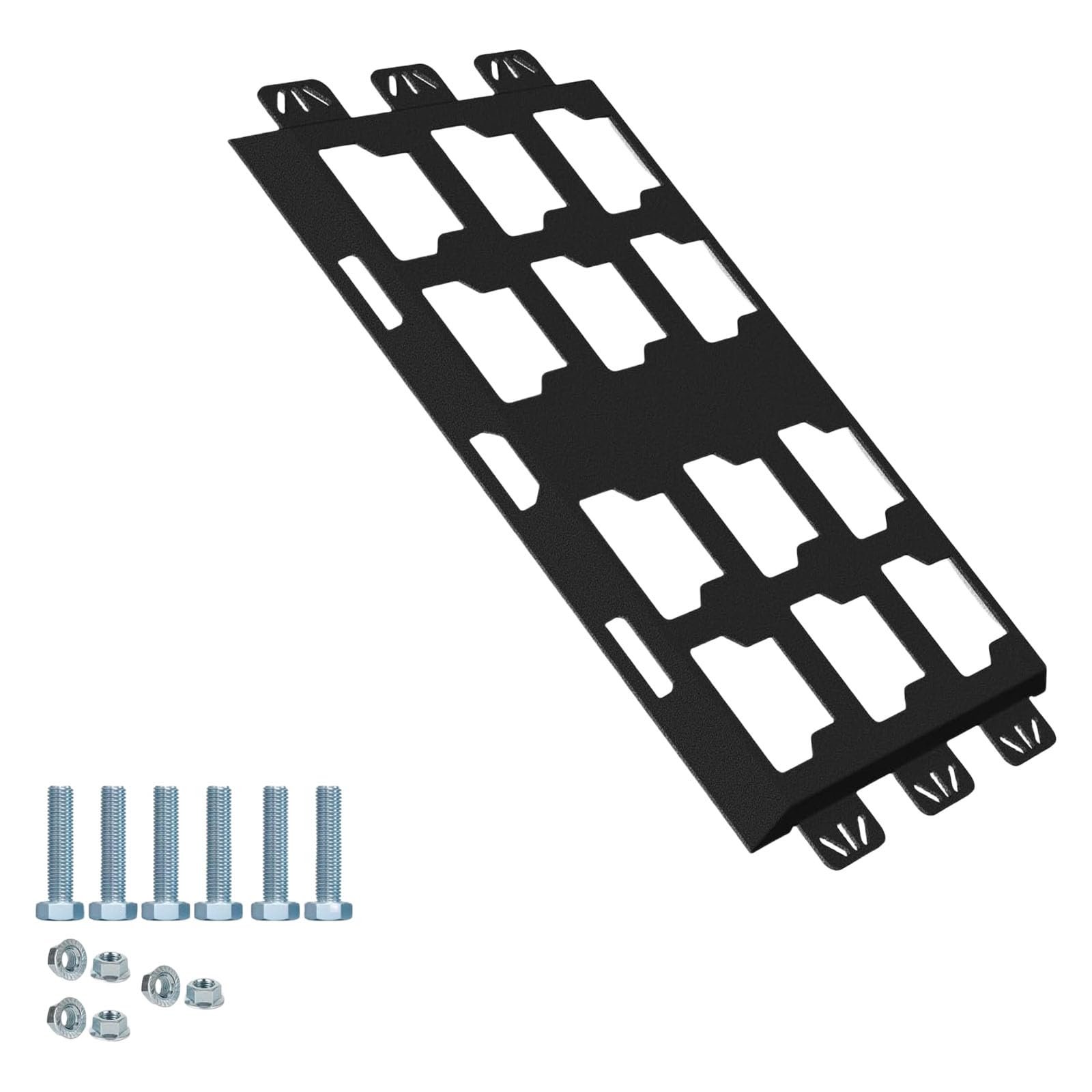 Plcpdm Black Upgrade Integral Mounting Plate For Packouts, High-Strength Full Width Power Tool Storage Packouts Single