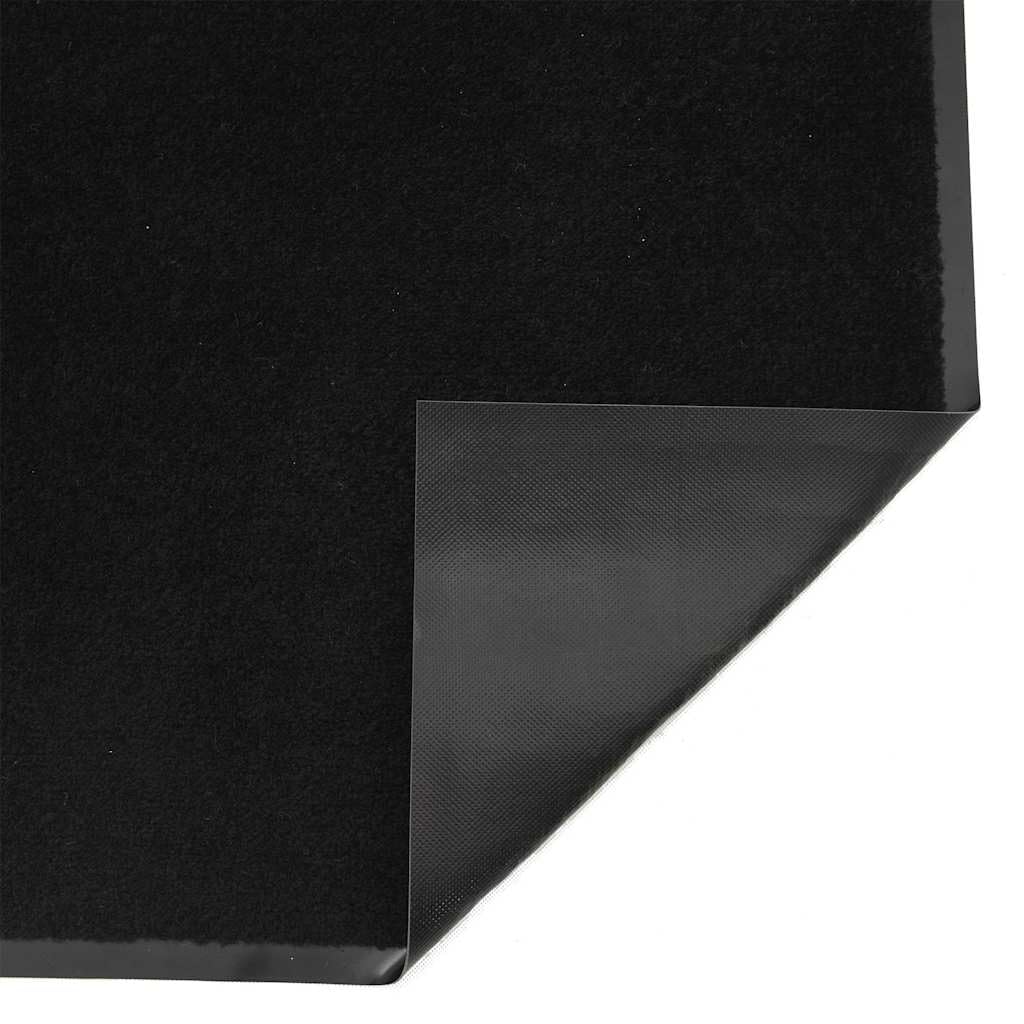 Paillasson Noir 115x500 cm Polypropylène Antidérapant