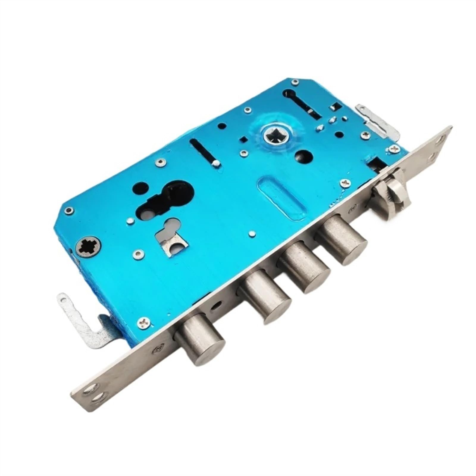Serrure à mortaise 6068B encastrable avec corps en acier robuste pour portes d'entrée