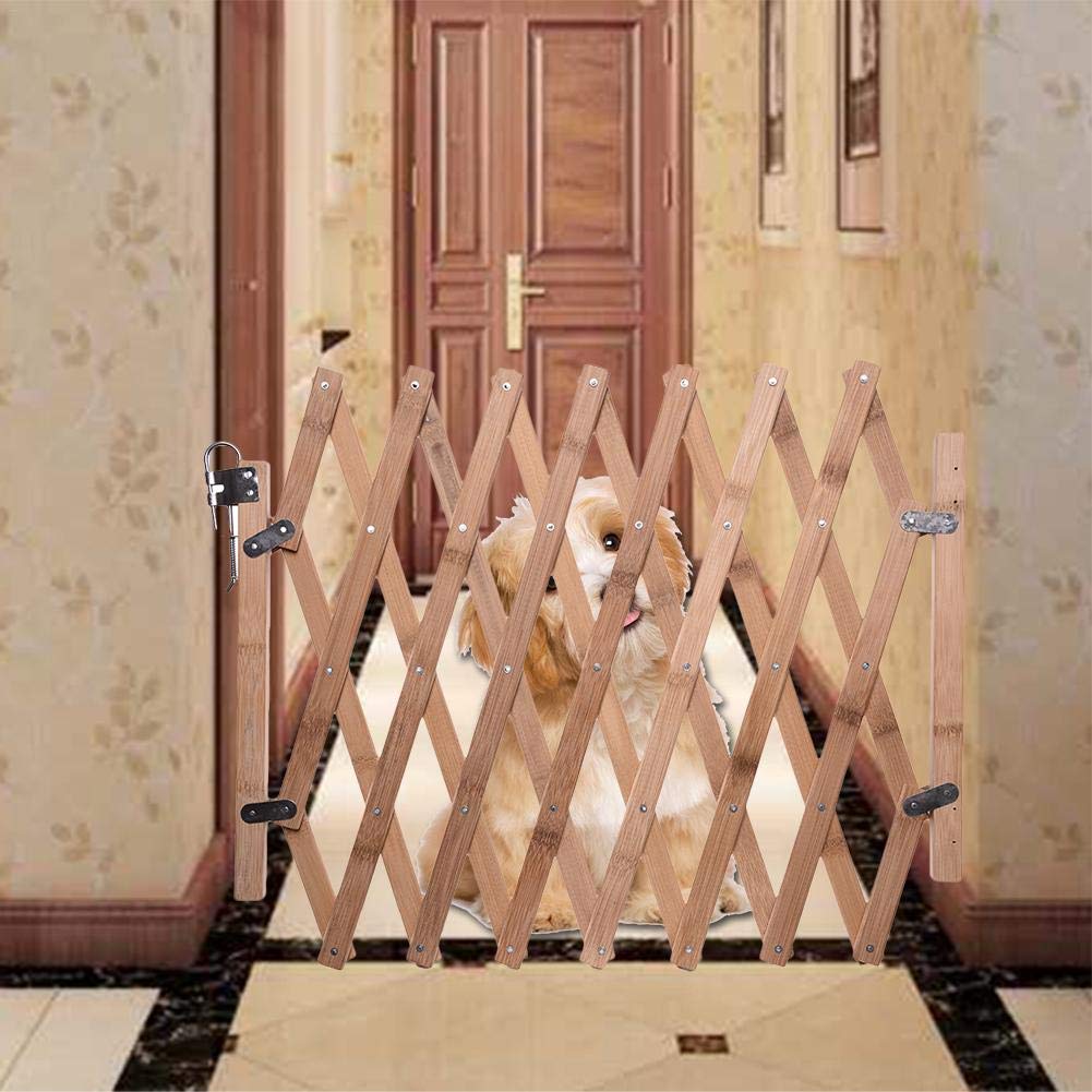 Buy aheadad Wooden Expanding Fence Pet Fence Pet Gate Mobile and