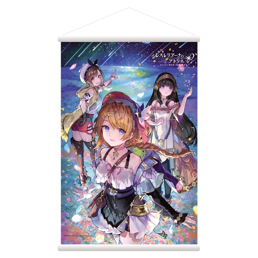 レスレリアーナのアトリエ ライザ 描き起こしBIGタペストリー キャラ