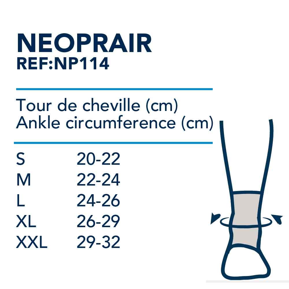 PRIM S.A. Neoprair - Tobillera (talla XXXL)