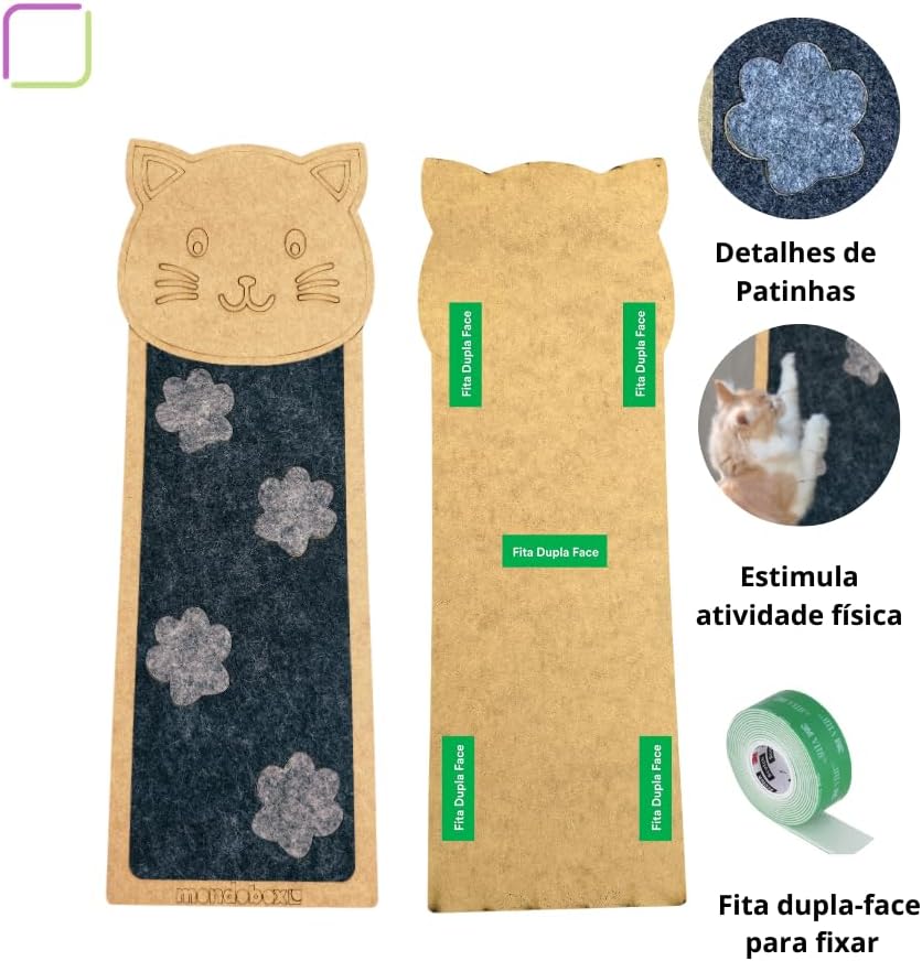 Melhores Arranhadores para Gatos, Kit 2 Arranhador de Parede - Arranhador Torre Poste Sisal - Kit 2 e 4 Arranhador Protetor Sofá e Cama Box (Cinza - 2 Arranhadores Parede) Melhores Arranhadores para Gatos, Kit 2 Arranhador de Parede - Arranhador Torre Poste Sisal - Kit 2 e 4 Arranhador Protetor Sofá e Cama Box (Cinza - 2 Arranhadores Parede)