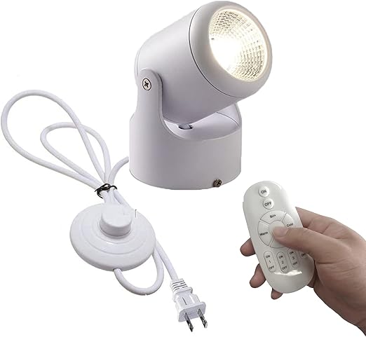 Amazon Co Jp Stggts 7w リモコン付き 調光調色可 スポットライト コンセント式 フットスイッチ付き 角度調節可 屋内用 壁 天井 展示 撮影 角度調節可能 ステージライト フロアスタンド照明 屋内用 壁 天井 展示 撮影 ウェディング ホワイト ホーム キッチン