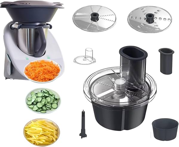 Accesorios para T M5/T M6 Thermomix, juego de cortador y pelador multifuncional (cuchillas A+B)