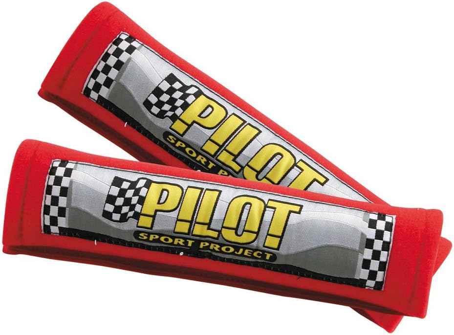 Pilot LA_72413 Belt Pads, Red, Pack of 2